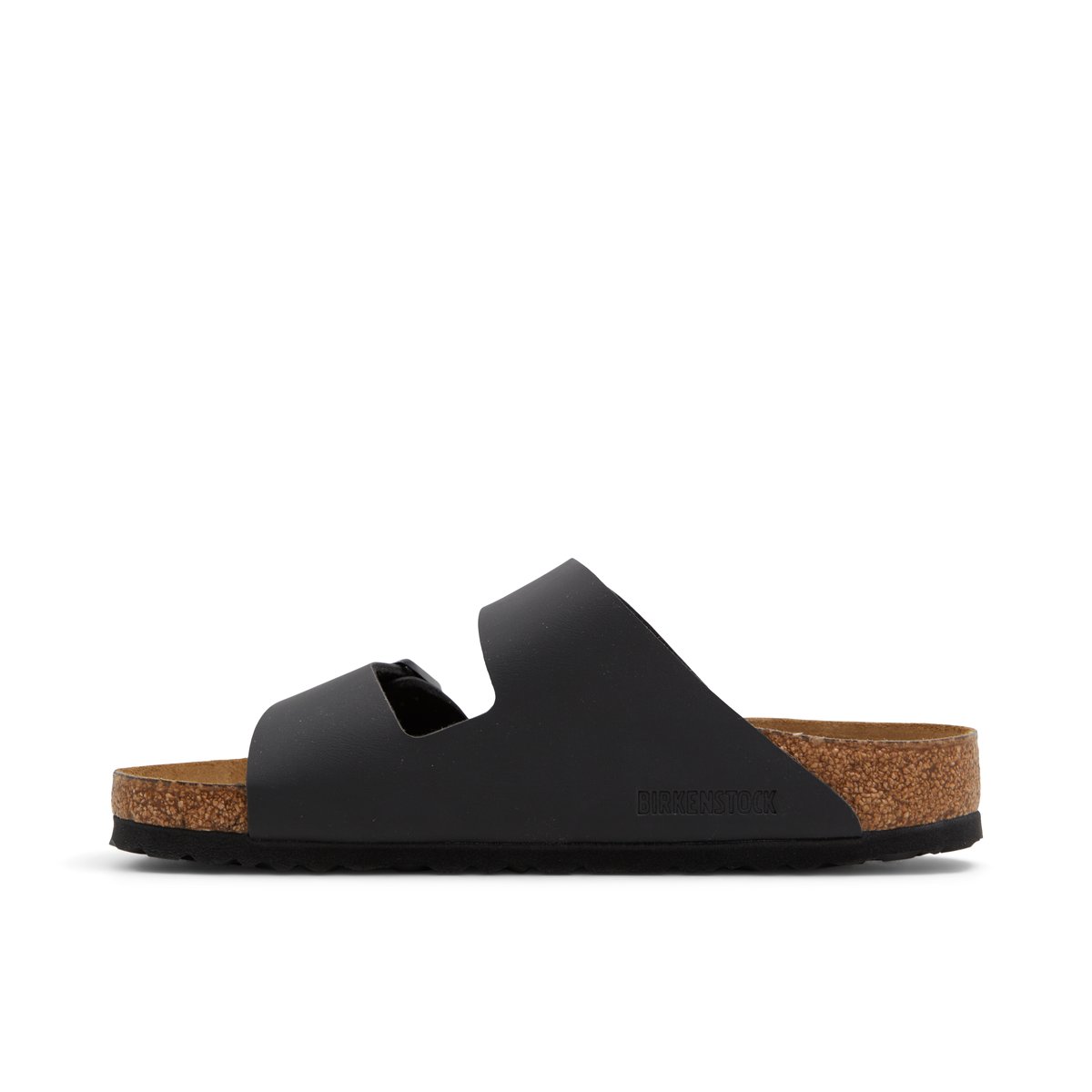 BIRKENSTOCK-Arizona_soft-Sandales à glissière - Talon plat - Noir