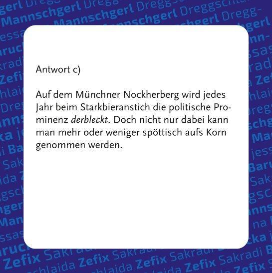 Ja, varreck! Bayerisches Dialekt-Quiz (Spiel)