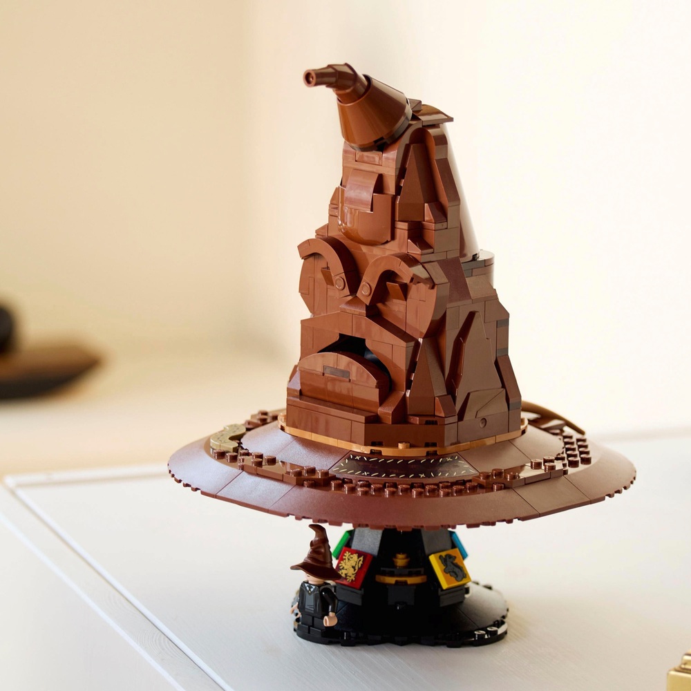 LEGO Harry Potter 76429 Sprechender Sprechender Hut Set für Erwachsene