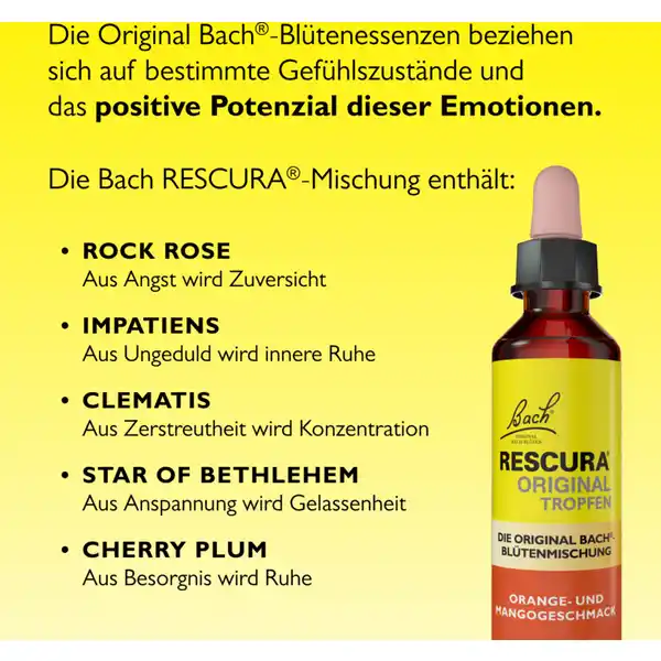 Bachblüten Orange-Mango Tropfen alkoholfrei