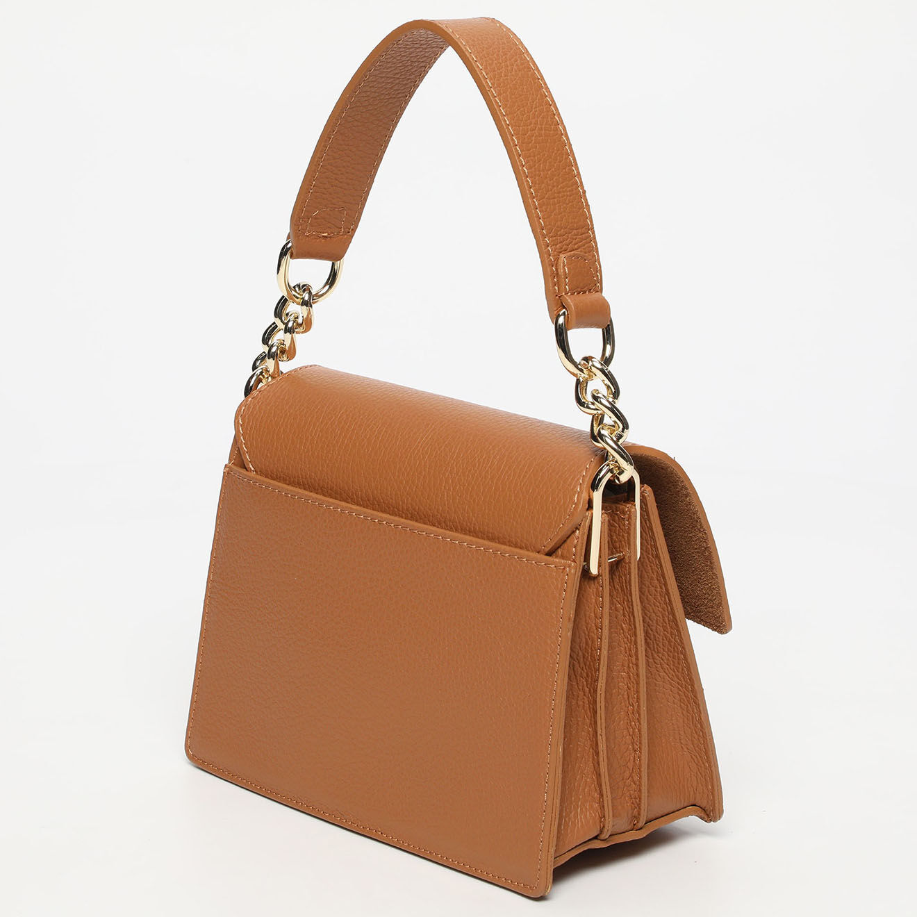 Christian Laurier Sac bandoulière en Cuir Adriana camel - 21.5x16x10 cm