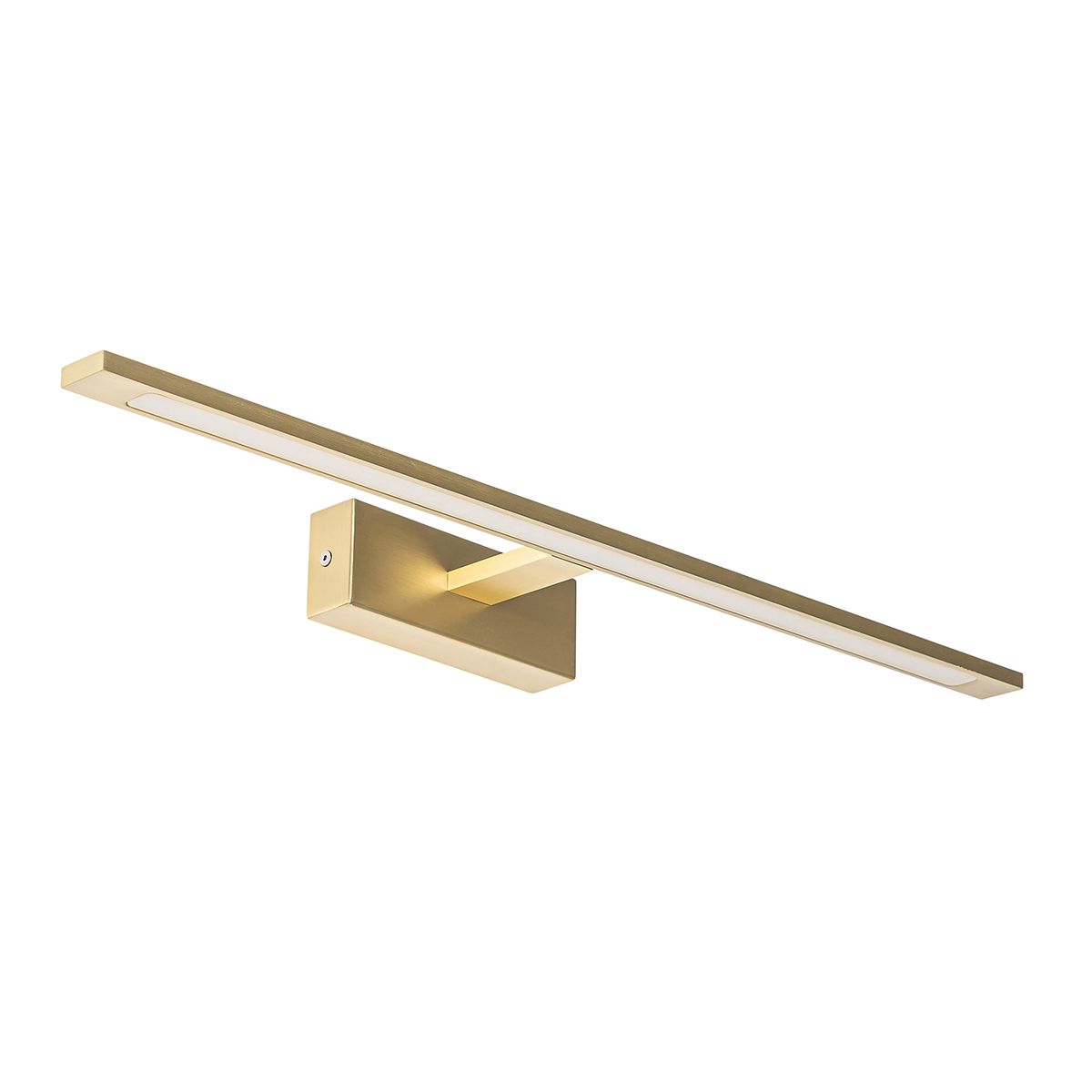 Wandlamp messing 62 cm incl. LED IP44 - Jerre