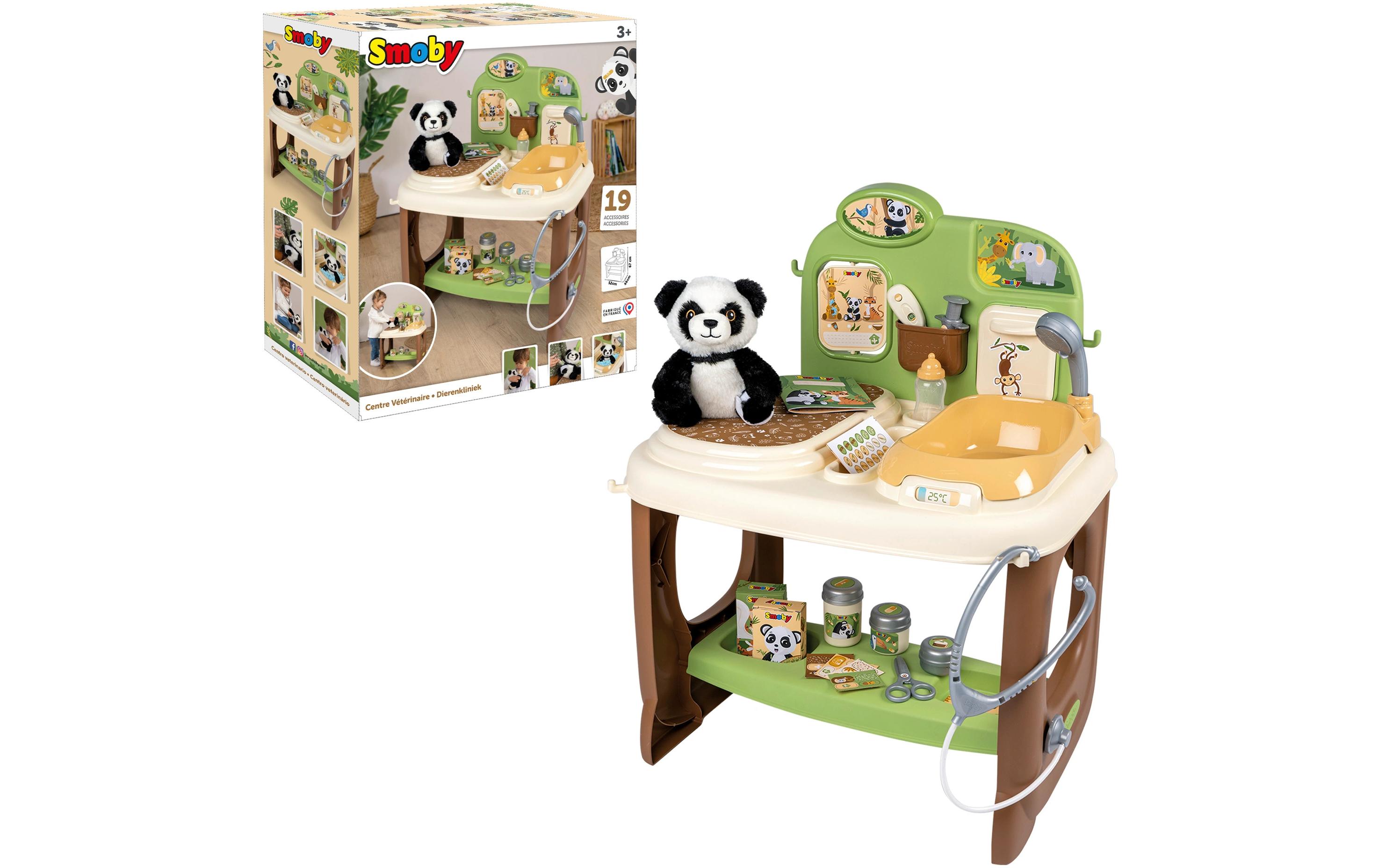 Tierarzt Klinik mit PandaSpiel-Set