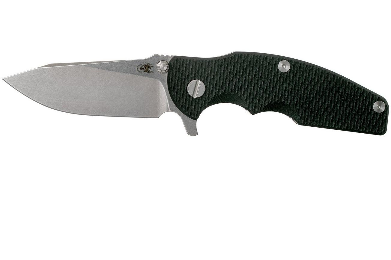 Rick Hinderer Jurassic Slicer Black G10 CPM 20CV zakmes