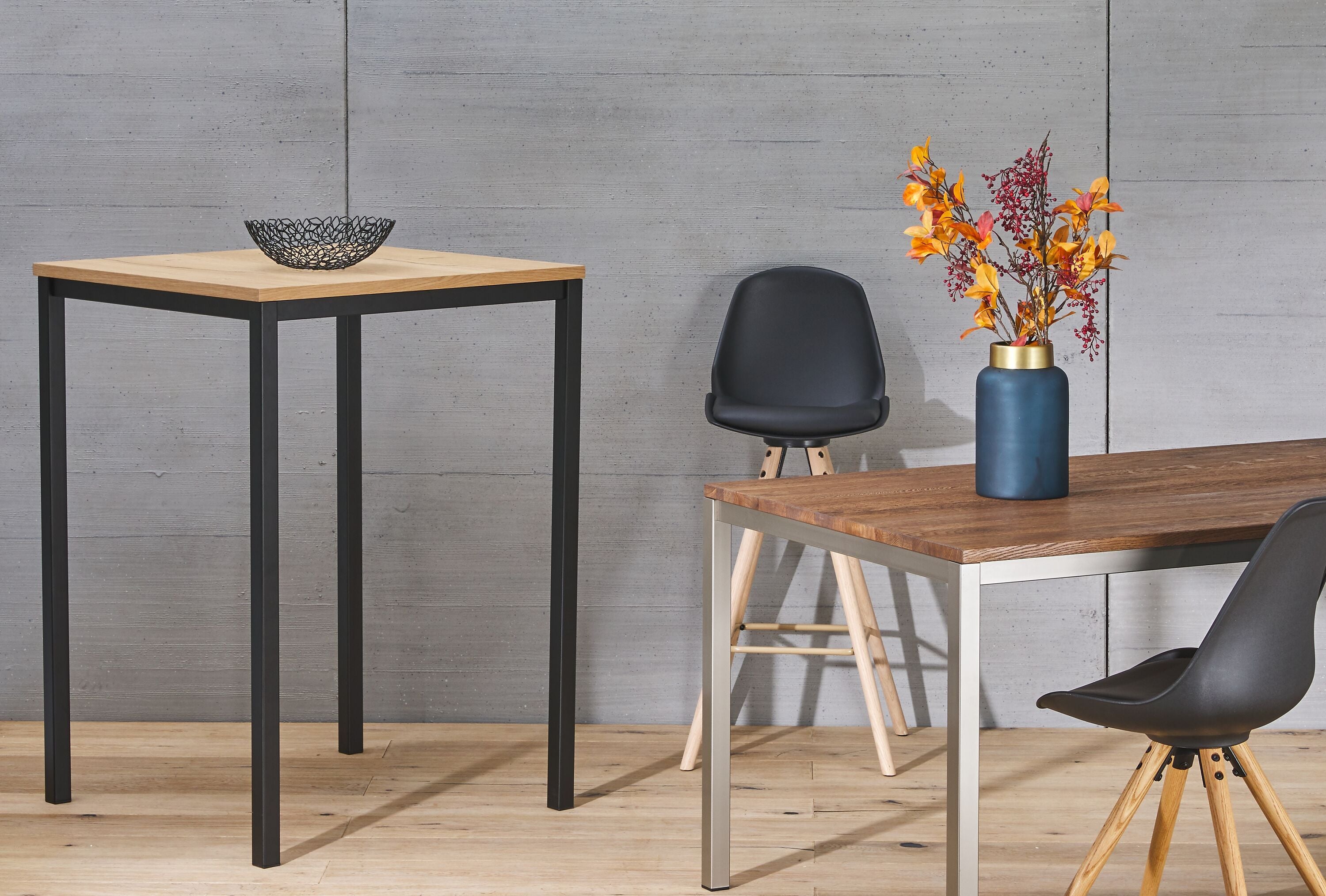 ALEXIS II Tisch - Nussbaum / B: 140.0 cm x T: 80.0 cm x H: 75.0 cm