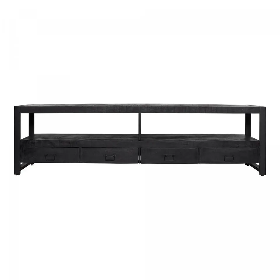 StarFurn - Tv meubel Boaz Black - 220 cm - zwart