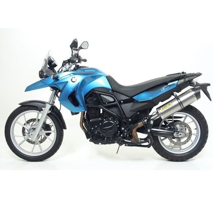 Silencieux Arrow Alu dark Maxi race-tech embout carbone