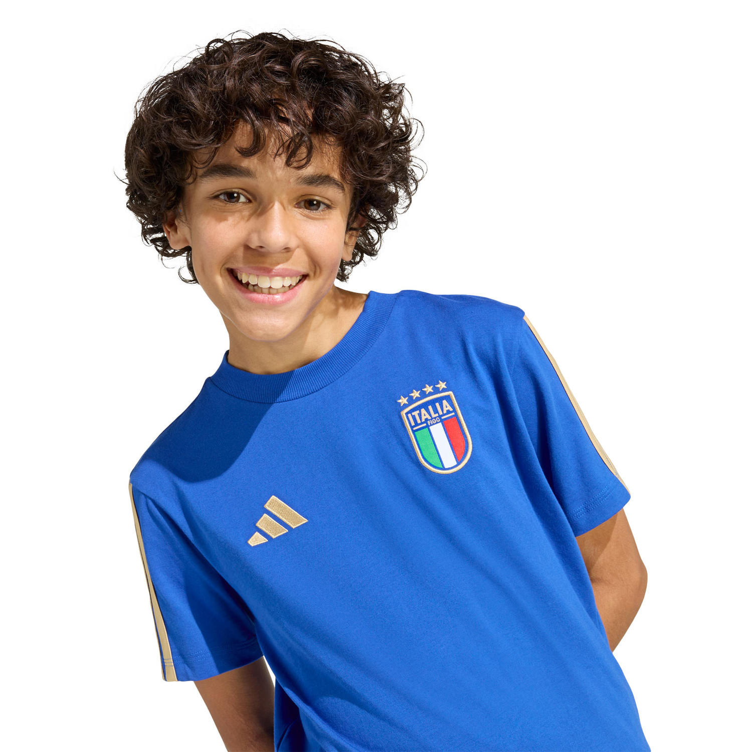adidas Italië DNA Tee Kids WK 2026