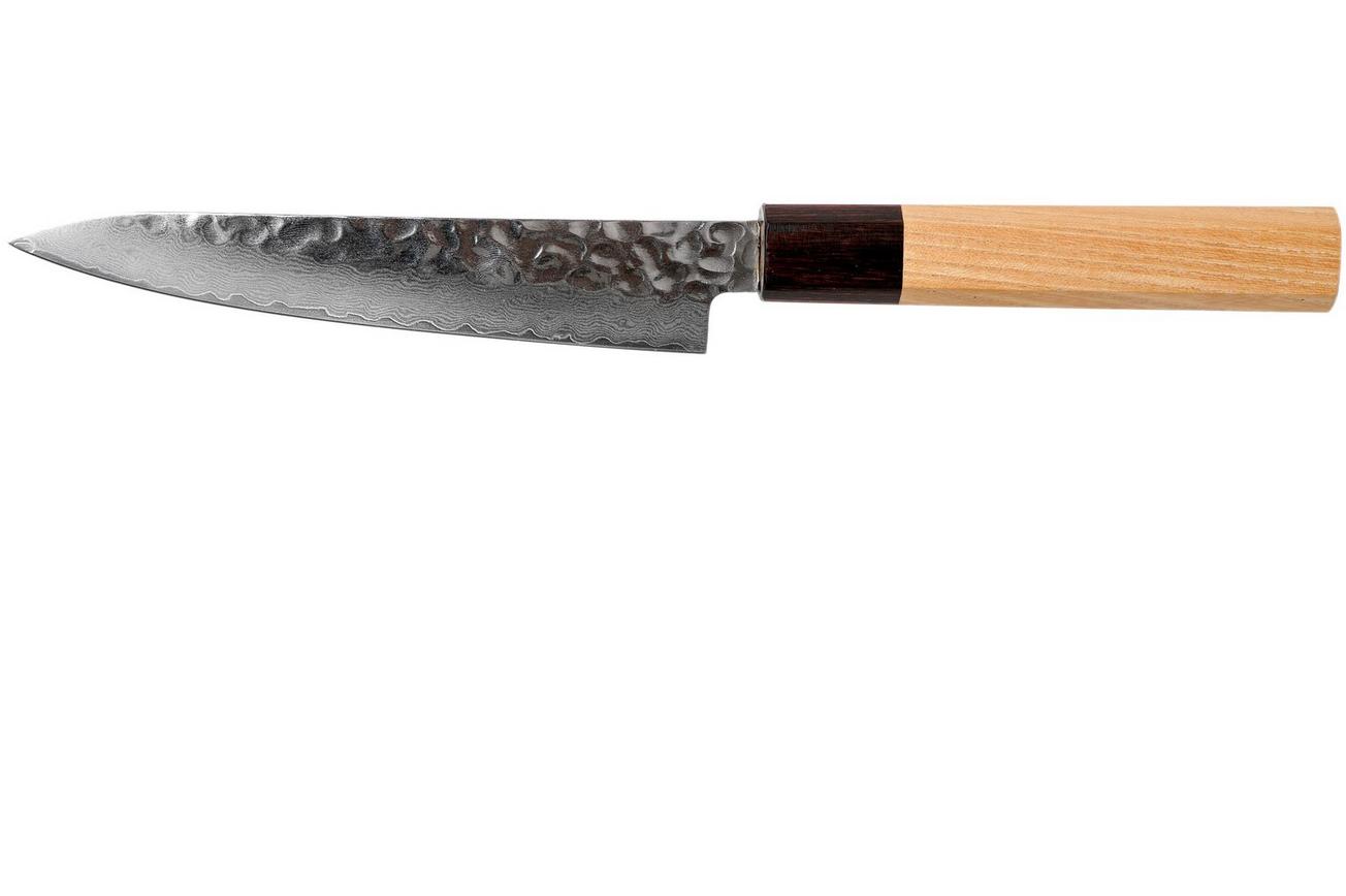 Sakai Takayuki universeelmes 33-Layer Damascus Hammered WA 15 cm