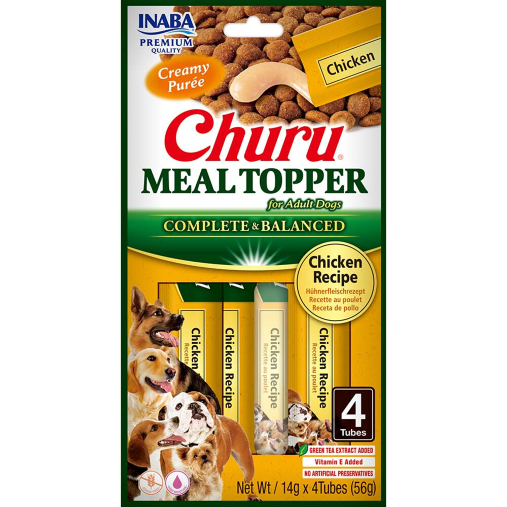 Inaba Churu Meal Topper Hondenvoer Chicken4 x 14 gr