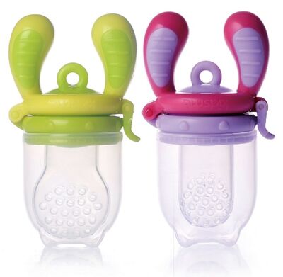 Kidsme Food Feeder 2-pk, Lilla/Lime