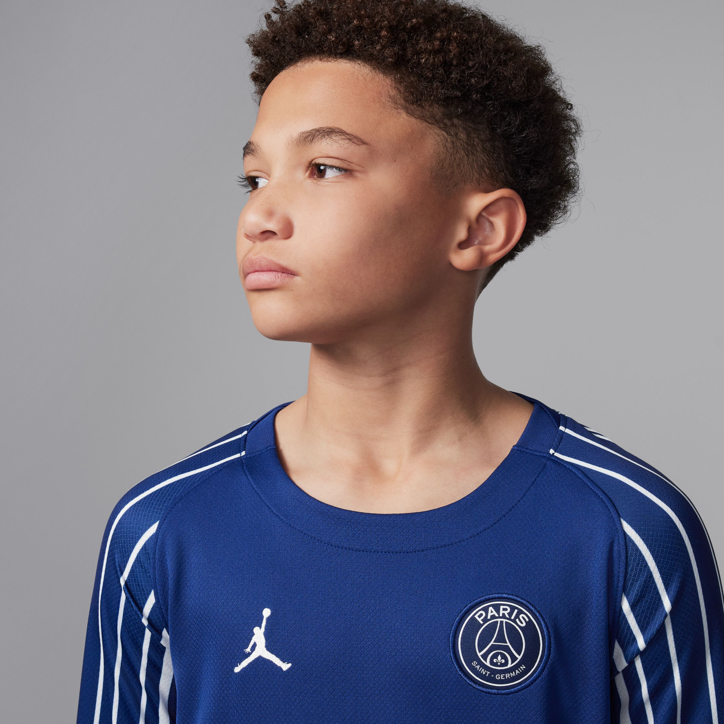 Nike Paris Saint-Germain x Jordan 4e Set Lange Mouwen 2024-2025 Kids