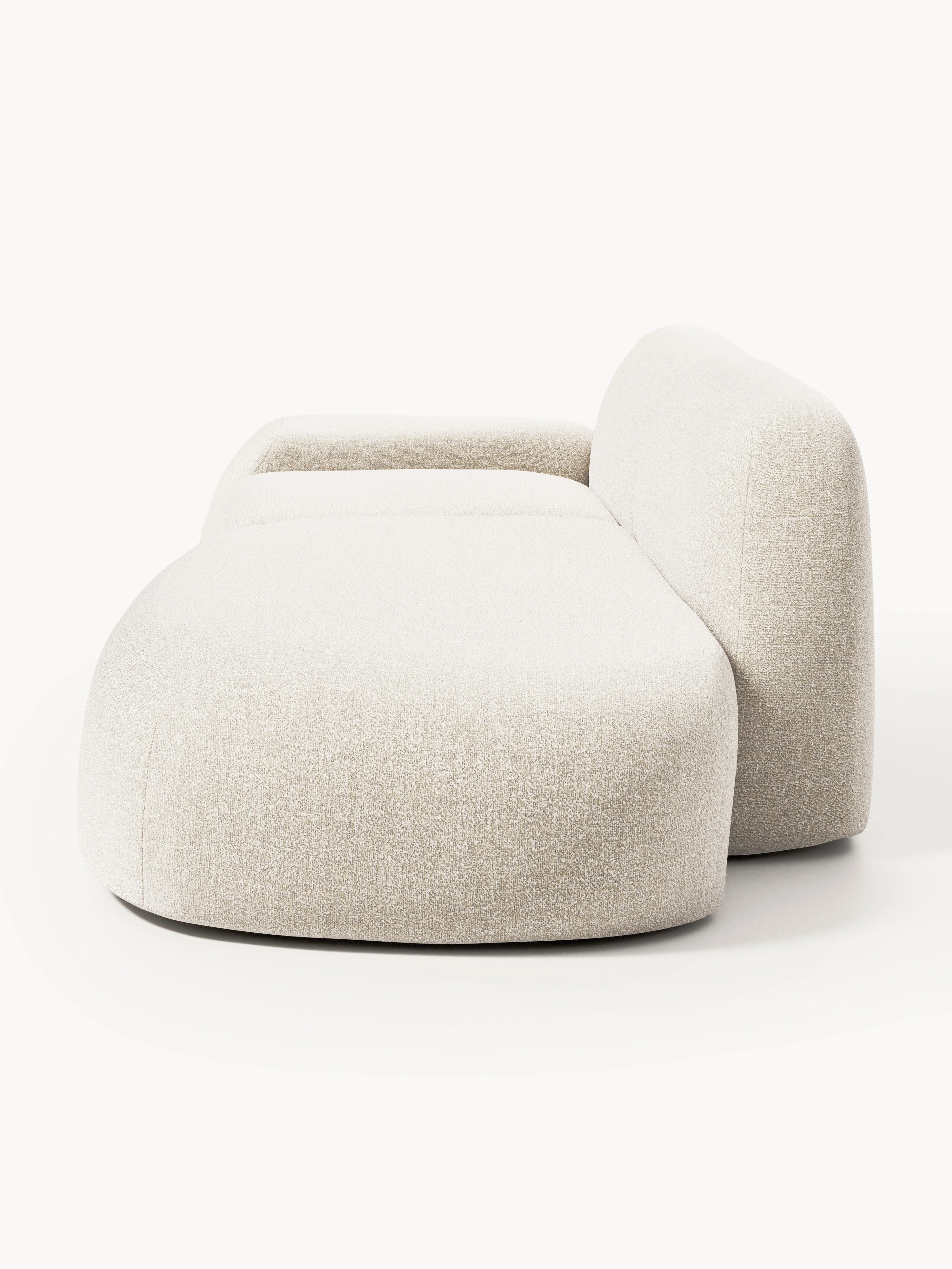 Modulaire bouclé chaise Wolke (3-zits)