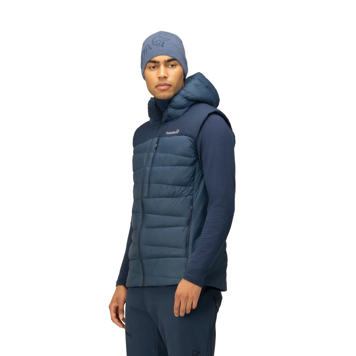 Norrøna Men's Falketind Down750 Vest Indigo Night