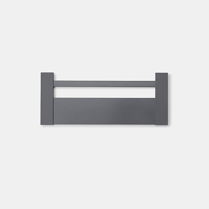 Façade de casserolier de cuisine Soto gris anthracite mat l. 50 cm GoodHome