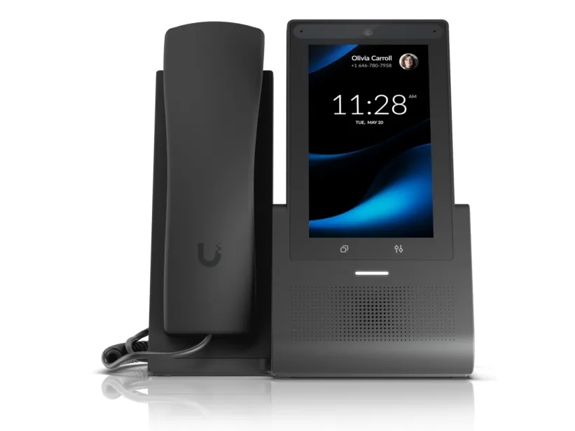 Ubiquiti UniFi G3 Touch Pro - VoIP-telefon - med digitalkamera - IEEE 802.11a/b/g/n/ac (Wi-Fi) / Bluetooth 4.2 - sort