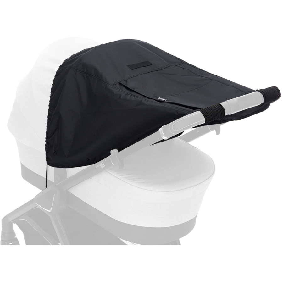 fillikid Sonnenschutz Deluxe schwarz melange für Kinderwagen