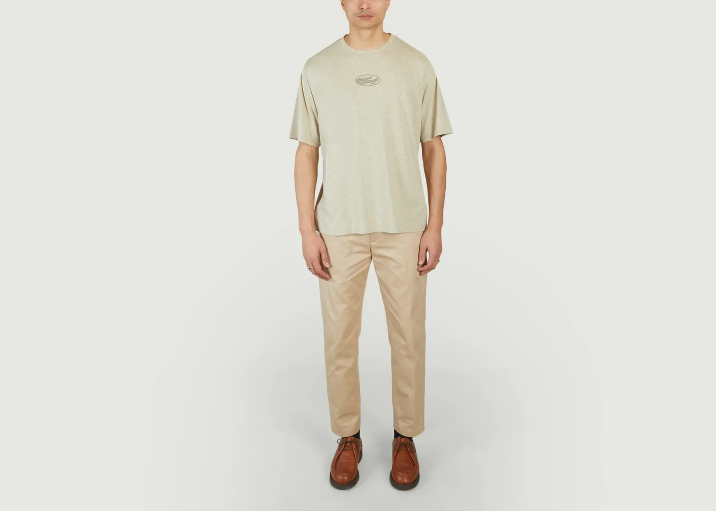 T-shirt Oversize Pit Stop Maison Kitsuné