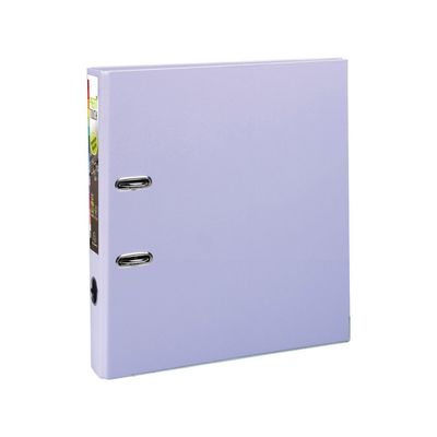 Exacompta Prem'Touch - Classeur à levier - Dos 50 mm - A4 Maxi - pour 400 feuilles - lilas