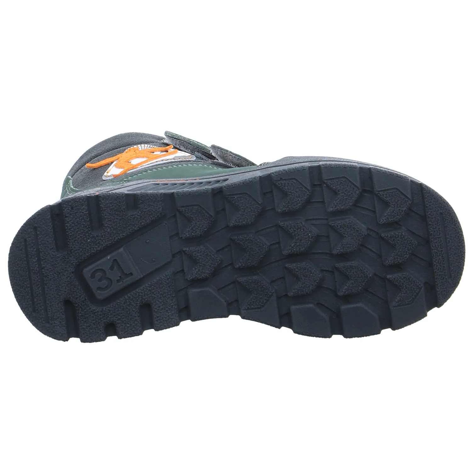 RICOSTA Kleinkinder-Snowboot  Membran Grün Textil  Jungen Schneestiefel