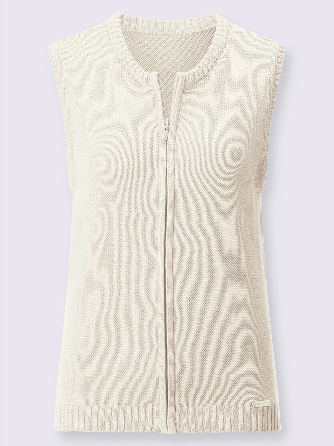 Gilet en tricot 50% coton
