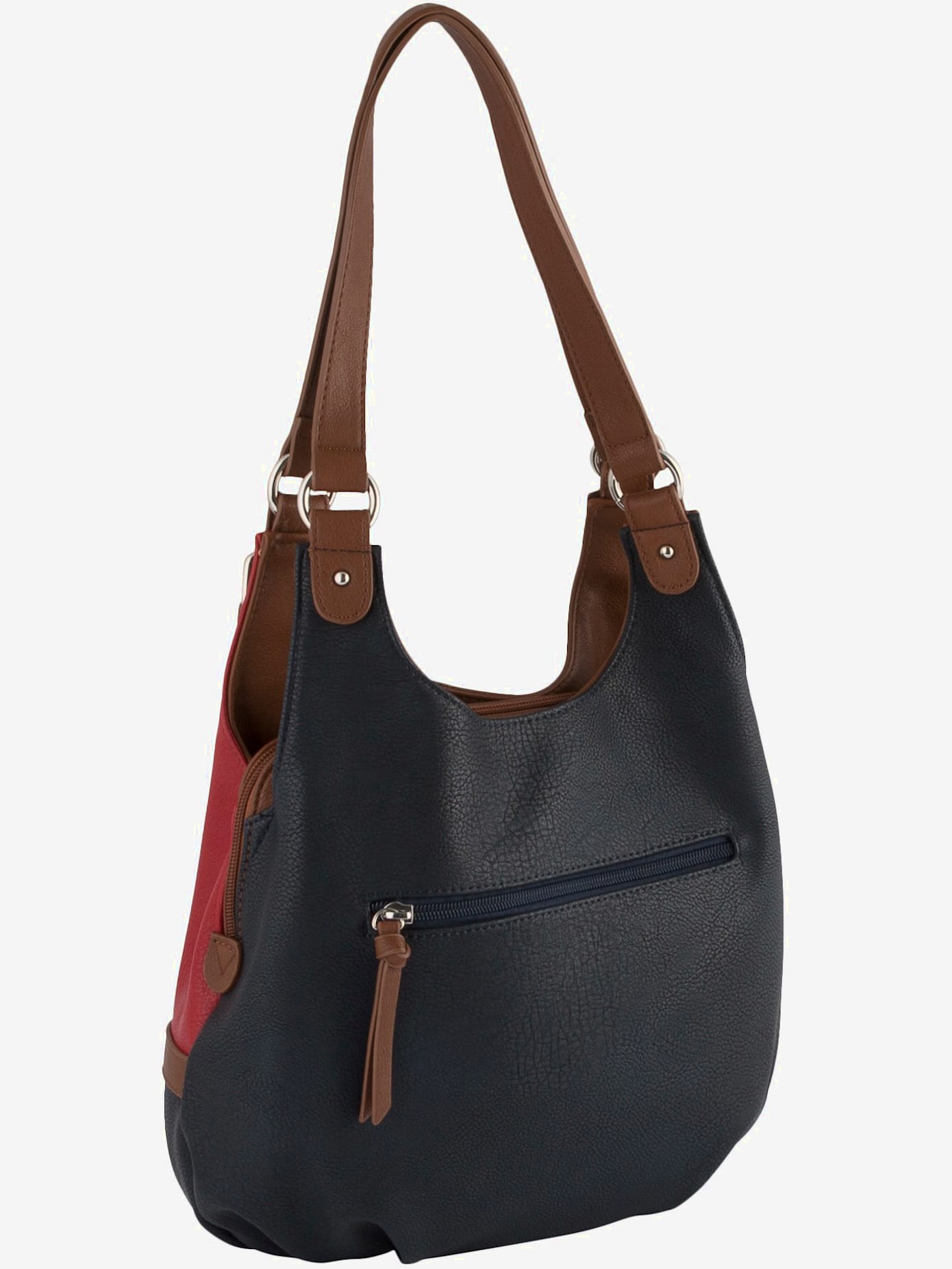 Sac à bandoulière matière synthétique chic