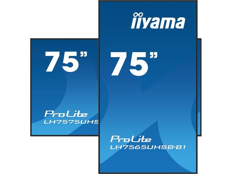 iiyama Public Display ProLite LH7575UHS-B1AG 75 