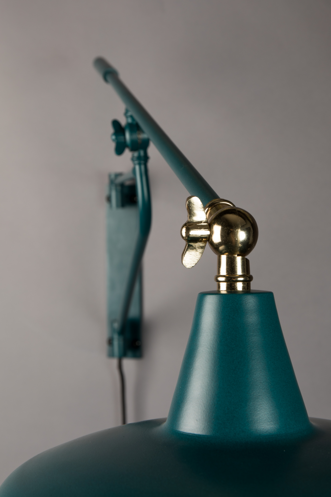 Wandlamp Hector teal