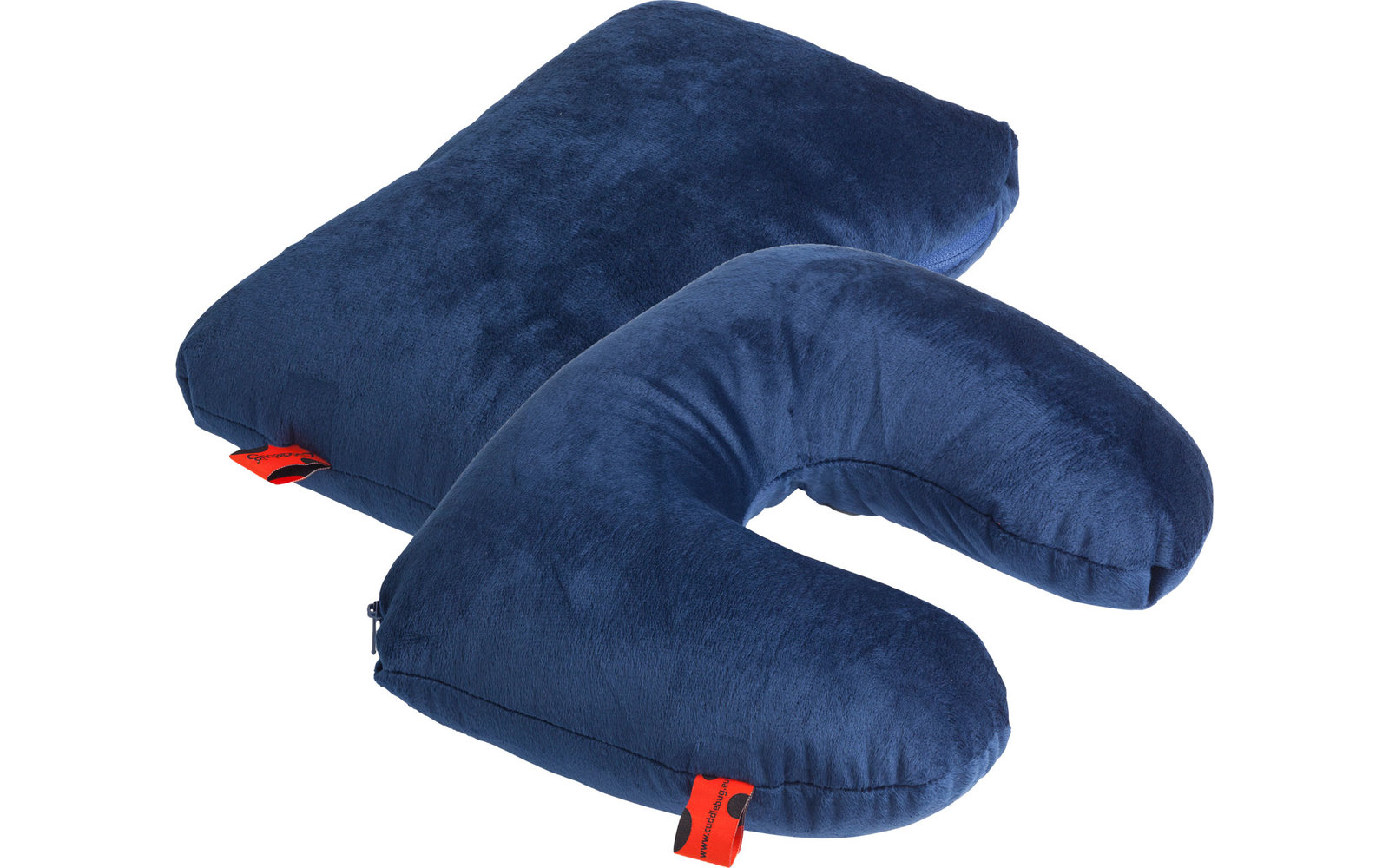 Cuddlebug 2in1 Reisekissen grau