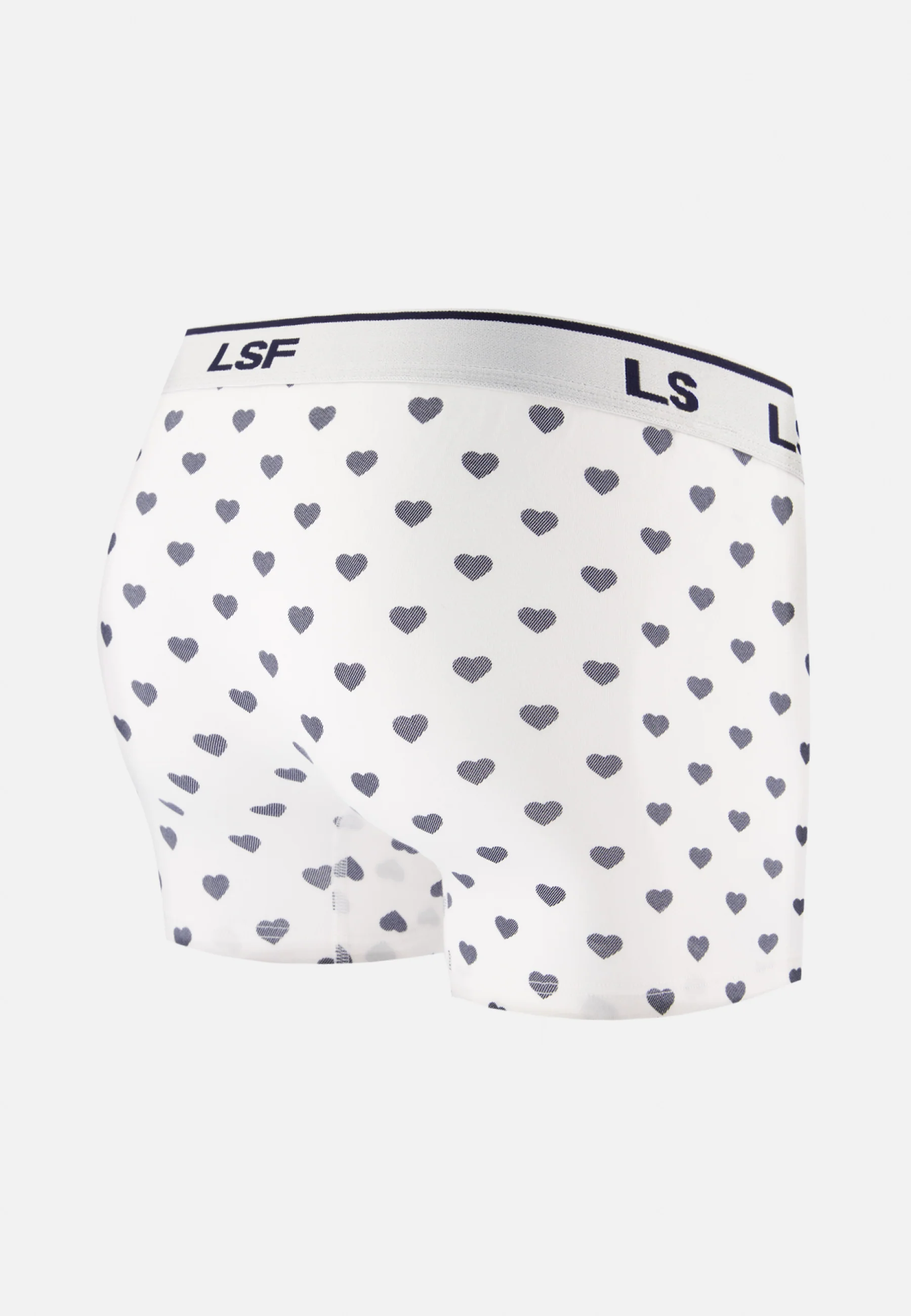 Boxer en coton-Marius Petit Coeur Marine