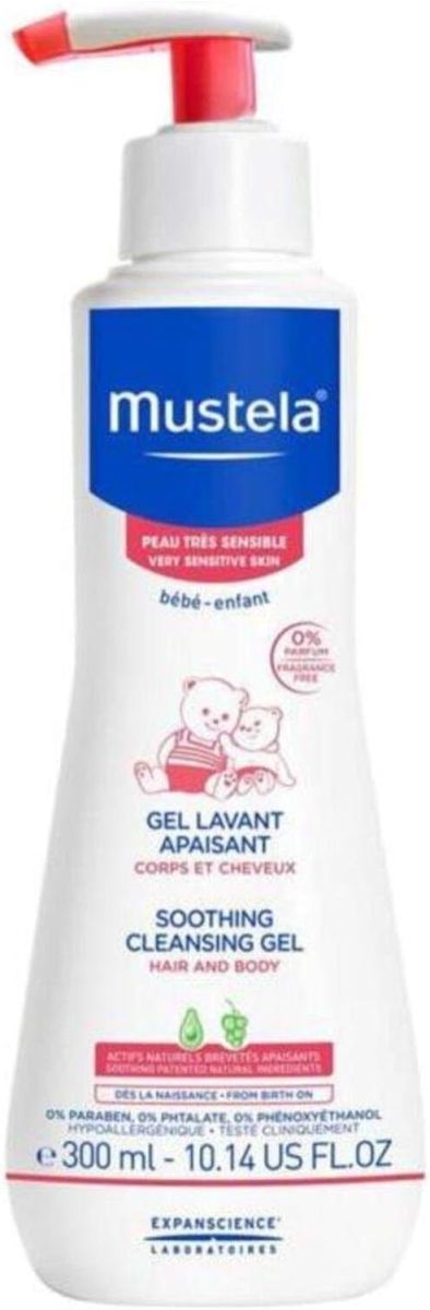 Mustela - Gel Lavant apaisant - 300 ML