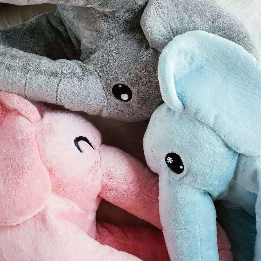 Corimori Plüschtier Elefant Nio XXL blau