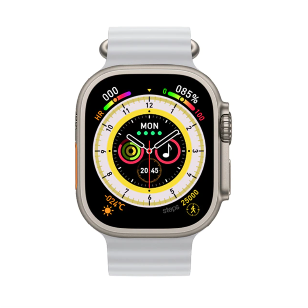 Smartwatch Smartek SW-WK8 Ultra Série 8, Bluetooth, Chamadas, Carregamento sem fio