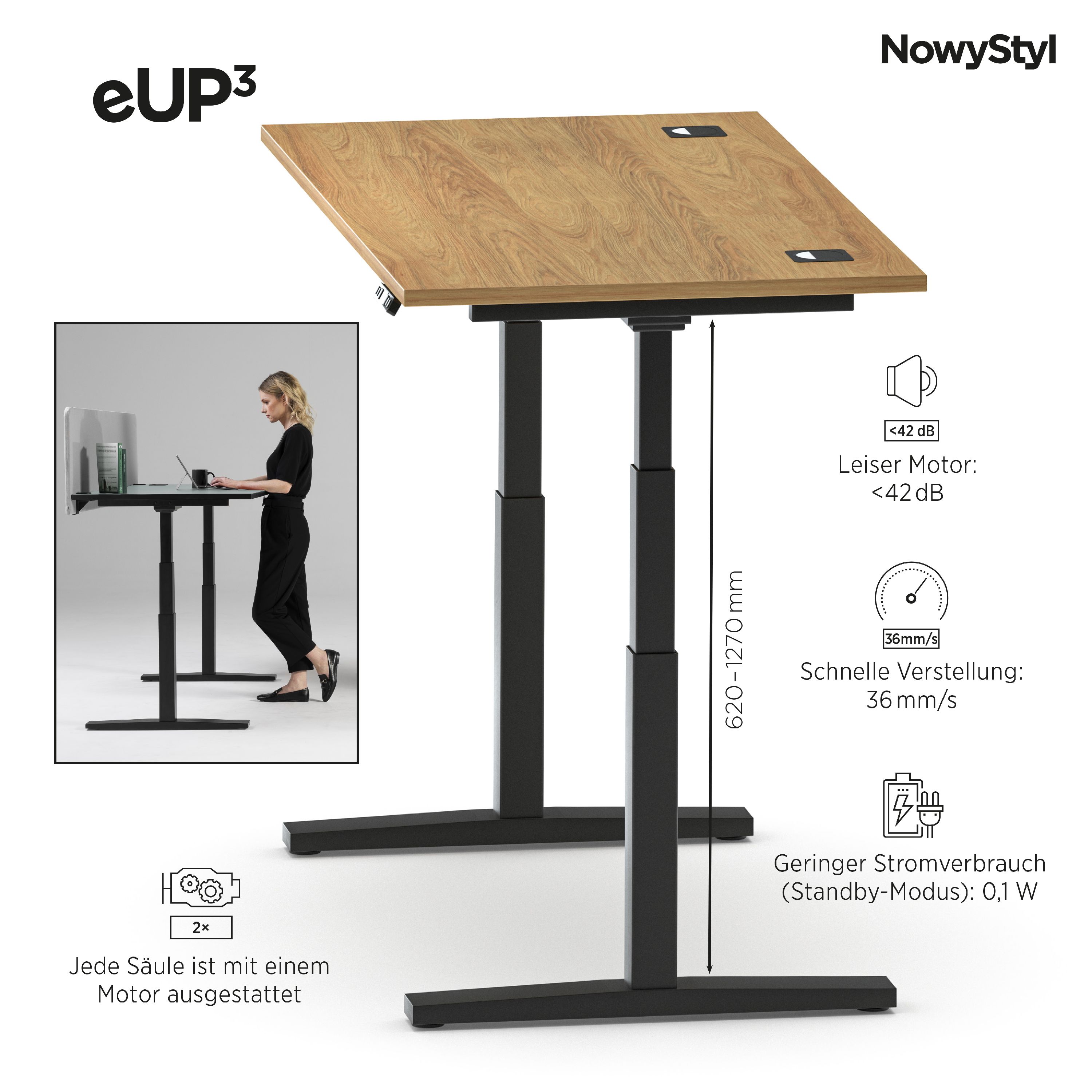 Elektroschreibtisch eUP
