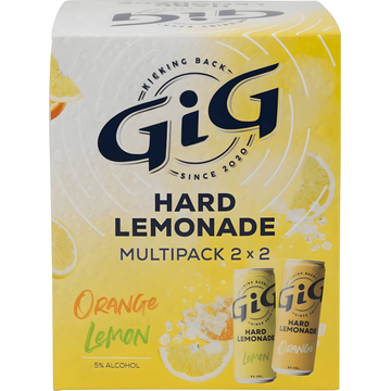 Gig Hard Lemonade 4x330ML