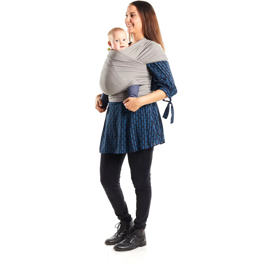 boba®Baby Tragetuch Serenity Light Grey
