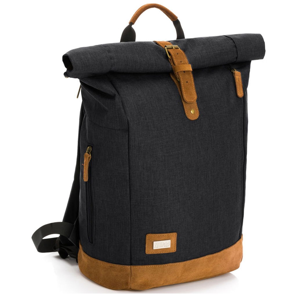 fillikidfillikid   Berlin Wickelrucksack schwarz melange
