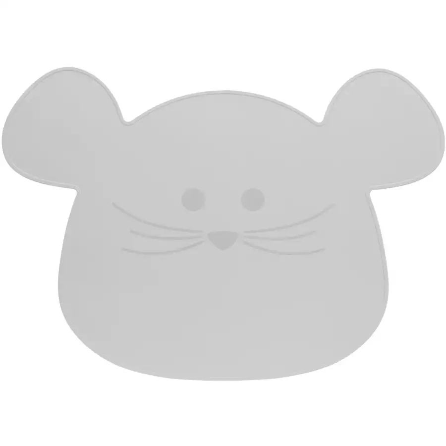 LÄSSIG Tischset aus Silikon, Little Chums Mouse