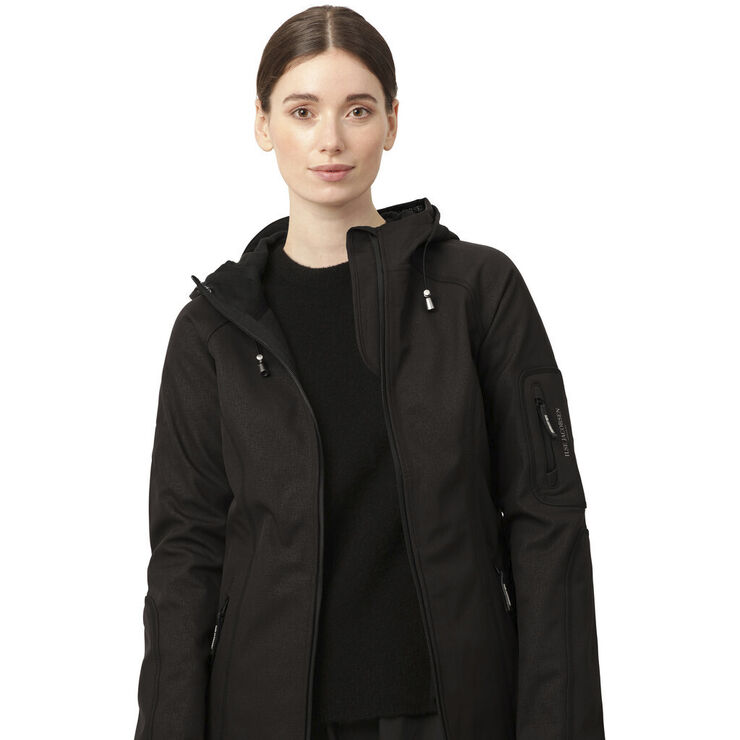 ILSE JACOBSEN 3/4 raincoat Sort