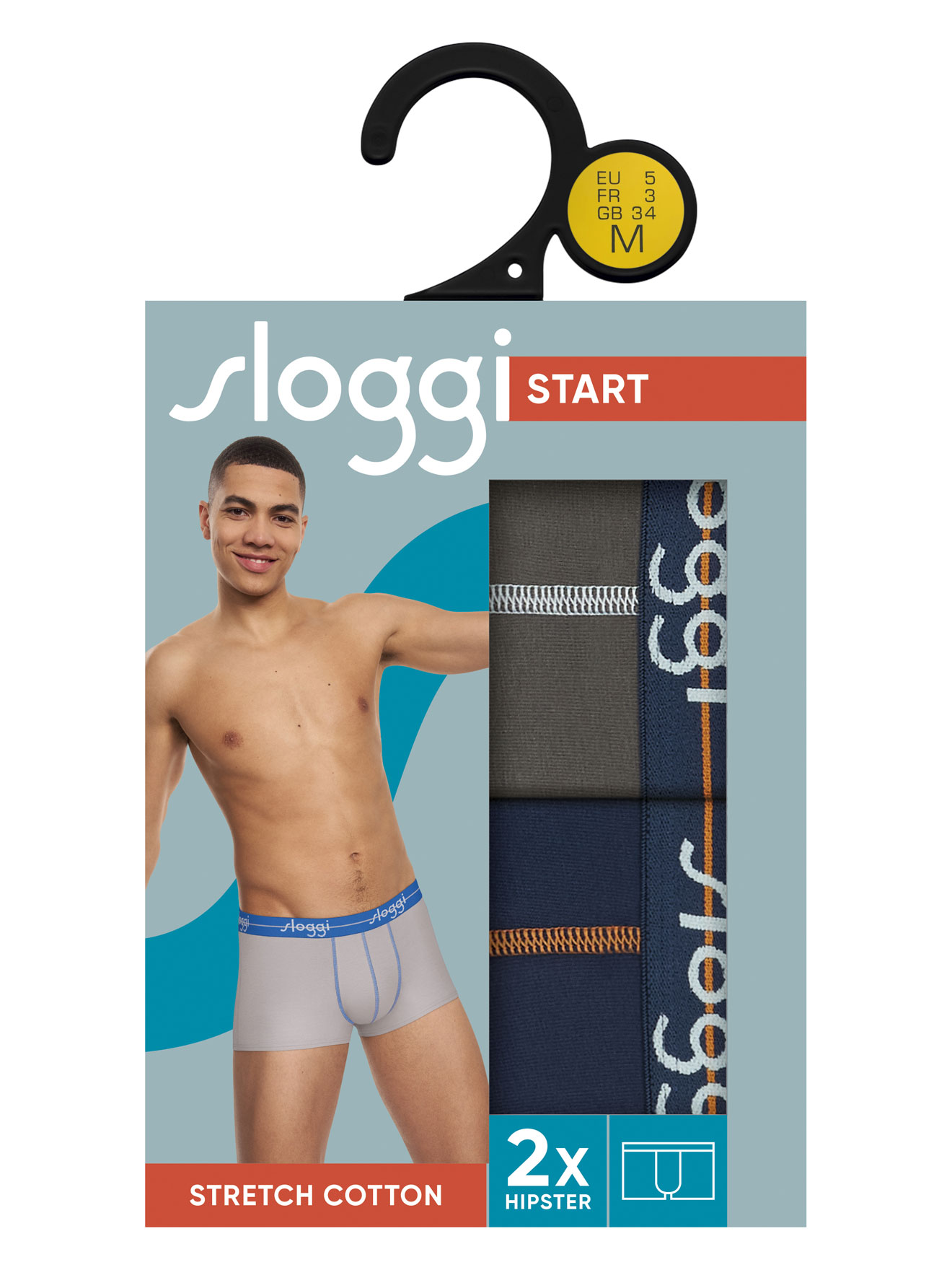 Lot de 2 boxers Start Hipster