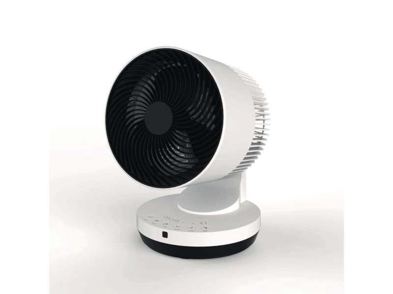Stylies by Koenig Tischventilator Gemma Schwarz/Weiss Ventilator und Heizer in einem Gerät