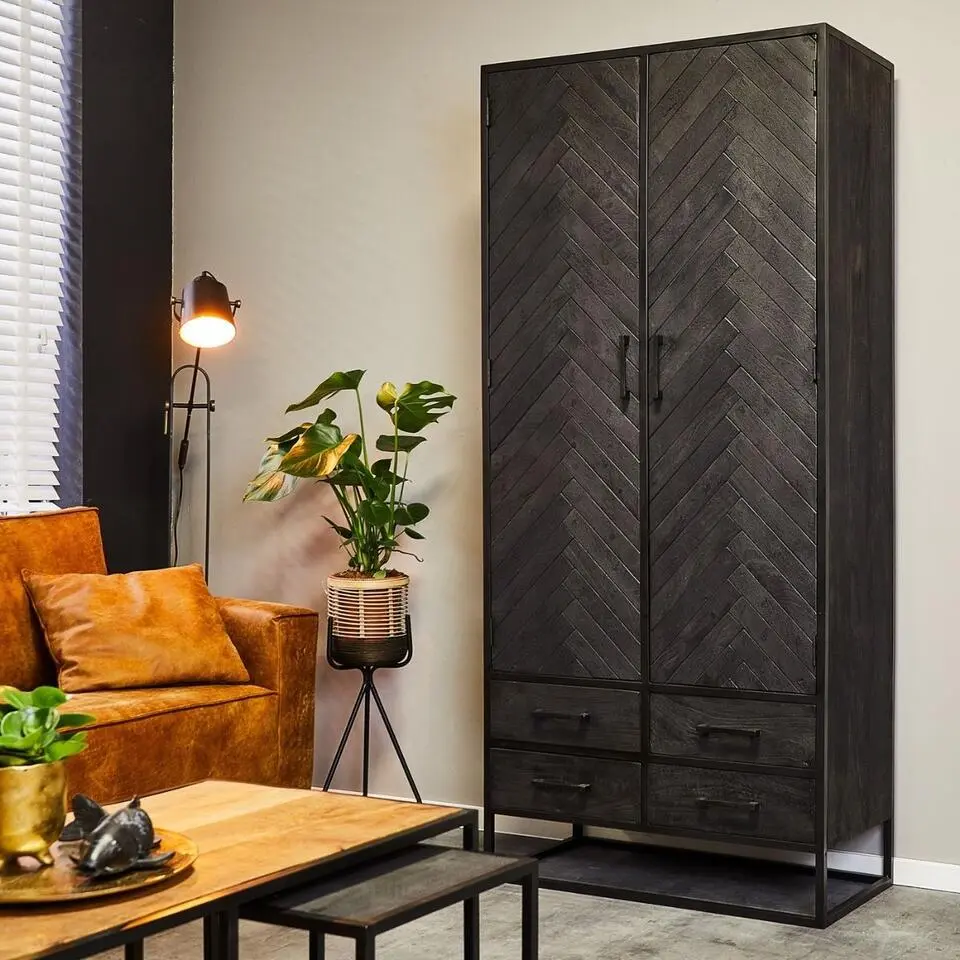 StarFurn - Kabinet New York - 90 cm - zwart