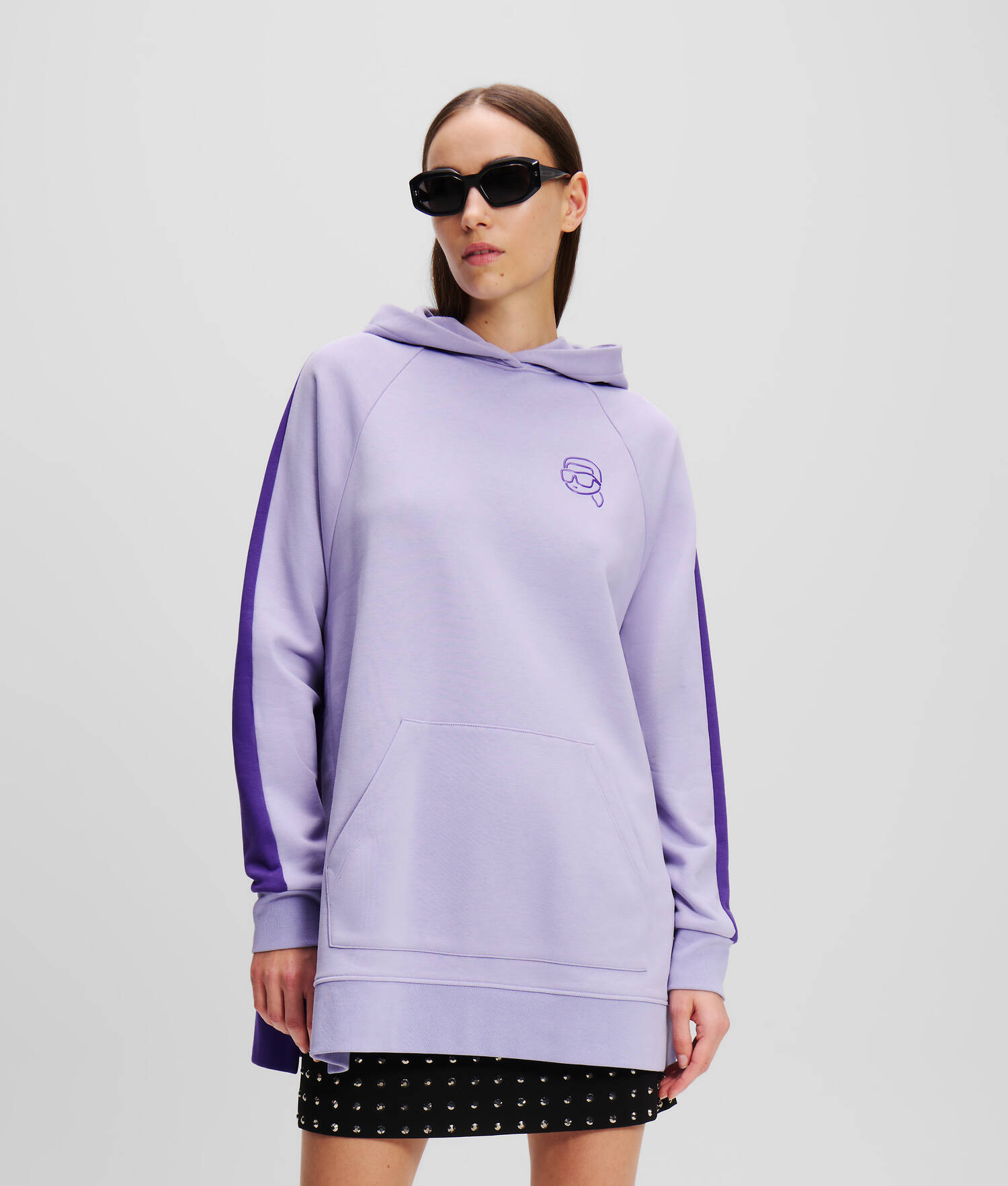 SWEAT À CAPUCHE À BLOCS DE COULEURS K/IKONIK