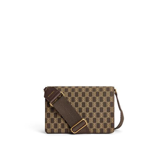 By Malene Birger Loenna Monogram Skuldertaske, Shale