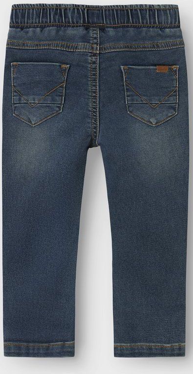 Jogger-Fit Jeans - Blauw - Katoen - Regular Fit - Verstelbare Taille