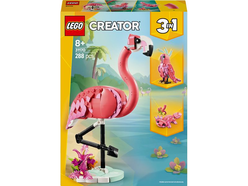LEGO® Creator Wilde Tiere: Rosa Flamingo 31170 Lego-Bauset