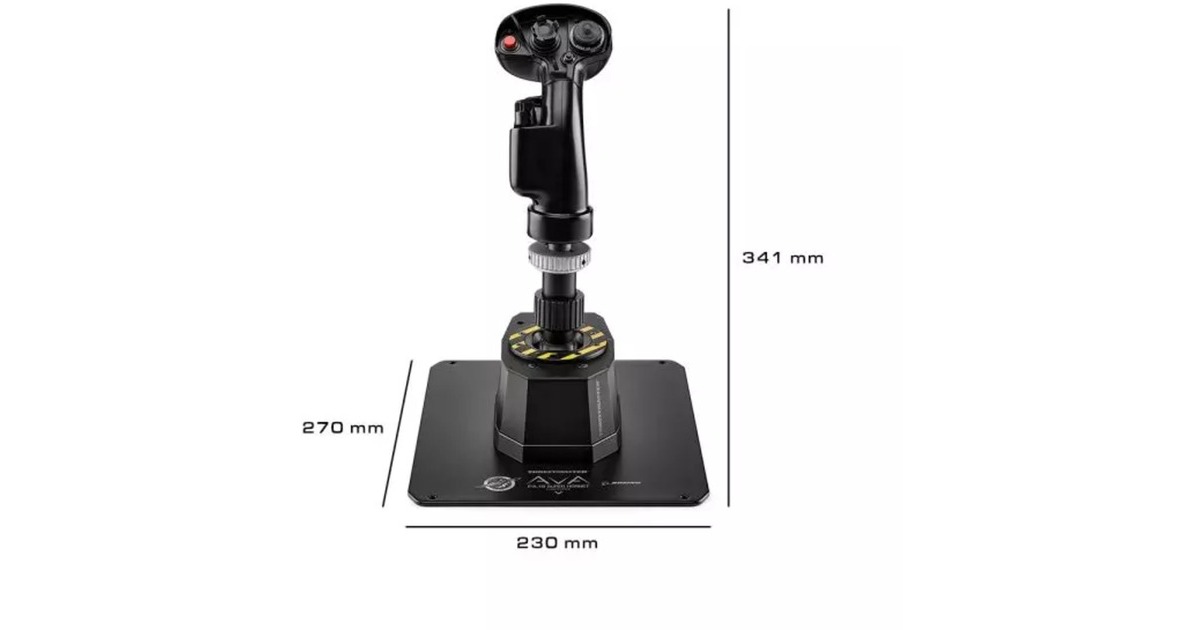 ThrustmasterAVA F/A-18 Super Hornet FlightStick joystick  (Zwart)