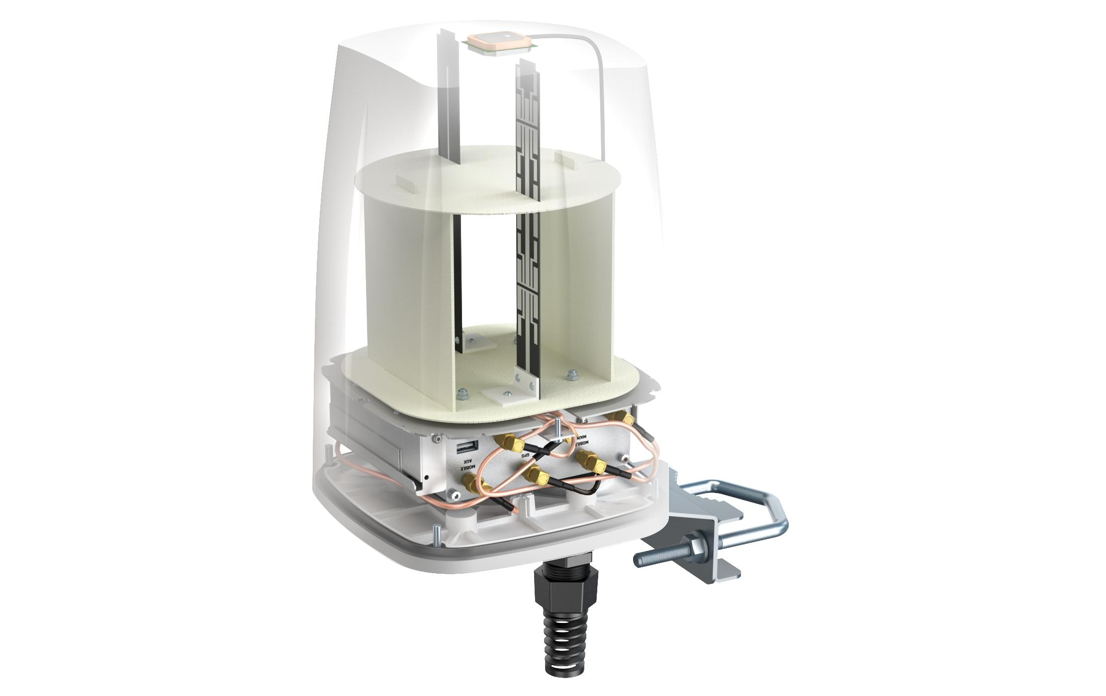 LTE-Antenne QuSpot AX11S Outdoor Gehäuse für RUTX11<br>IP67 Outdoor Gehäuse für Teltonika RUTX11