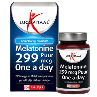 Lucovitaal Melatonine Puur 0.299mg Tabletten 500TB