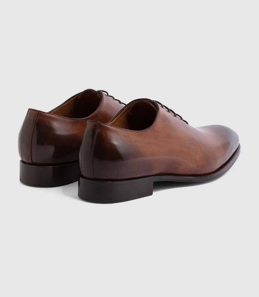Chaussure coutures marron-clair 